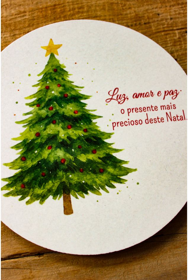 Azulejo Decorativo Redondo Luz, Amor e Paz Mimo Galeria -3- Azulejo Decorativo Redondo Luz, Amor e Paz Mimo Galeria -3-